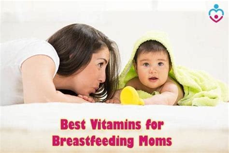 Best Multivitamin For Breastfeeding Mothers .
